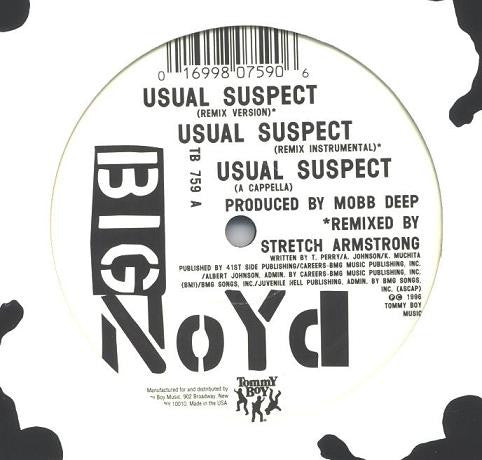 Big Noyd- Usual Suspect, Second Hand 12 Inch Single