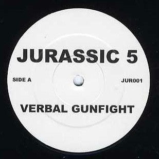 Jurassic 5- Verbal Gunfight/Rubber Ties, Second Hand 12 Inch Single