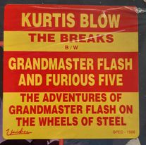 Kurtis Blow/Grandmaster Flash- The Breaks/The Adventures Of..., Second Hand 12 Inch Single