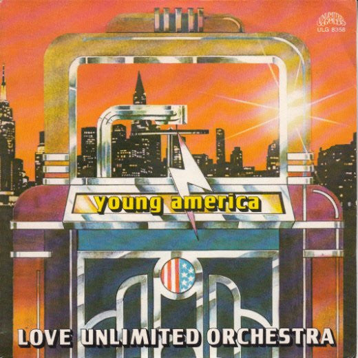 Love Unlimited Orchestra- Young America/Freeway Flyer, Second Hand 7 Inch Single