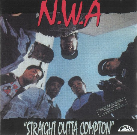 NWA- Straight Outta Compton, Second Hand Compact Disc