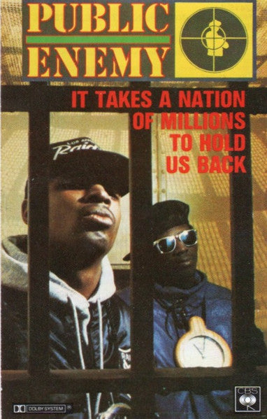 Public Enemy- It Takes A Nation Of Millions To Hold Us Back, Second Hand Cassette