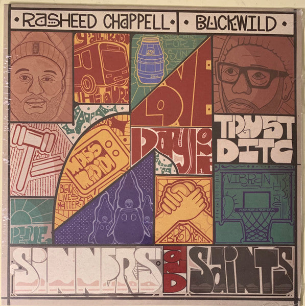 Rasheed Chappell & Buckwild- Sinners & Saints, New Vinyl Record