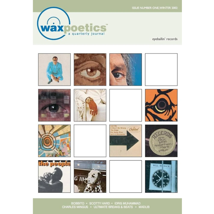 Wax Poetics Number 1, Winter 2002, Second Hand Magazine