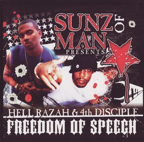 Hell Razah & 4th Disciple- Freedom Of Speech, Second Hand Compact Disc