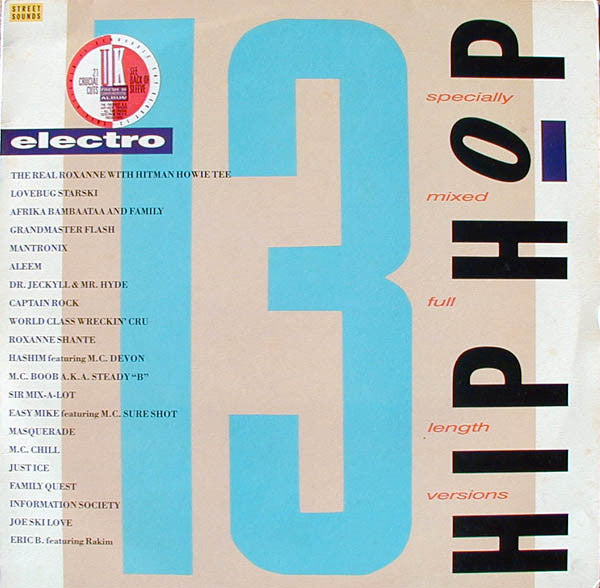 Various- Hip Hop Electro 13, Second Hand Vinyl Record