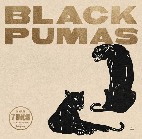 Black Pumas- Black Pumas, New 6x7 Inch Vinyl + Box Vinyl Record