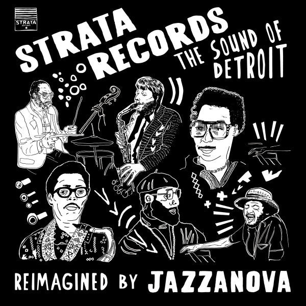 Jazzanova- Strata Records The Sound Of Detroit, New 2LP Gatefold Vinyl Record