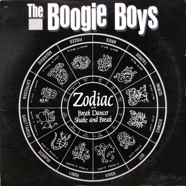 The Boogie Boys- Zodiac, Second Hand 12 Inch Single Vinyl Record
