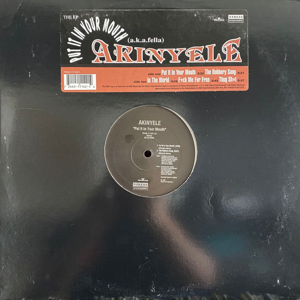 Akinyele- Put It In Your Mouth, Second Hand 12 Inch Single