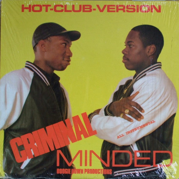 Boogie Down Productions- Criminal Minded(Instrumentals), Second Hand Compact Disc