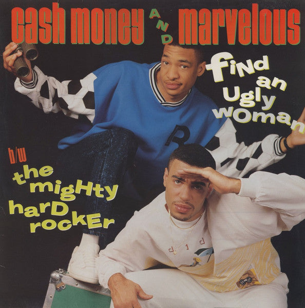 Cash Money & Marvelous- Find An Ugly Woman, Second Hand 12 Inch Single Vinyl Record