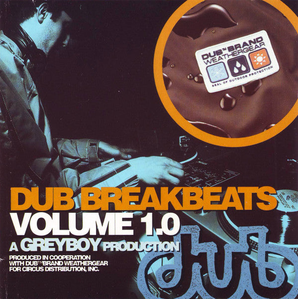 DJ Greyboy- Dub Breakbeats Volume 1.0, Second Hand Compact Disc