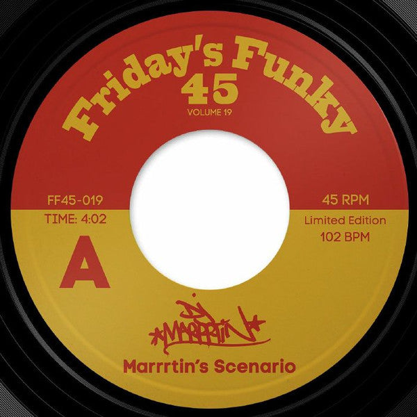 DJ Marrrtin- Marrrtin's Scenario & Enta Humpty, New 7 Inch Single