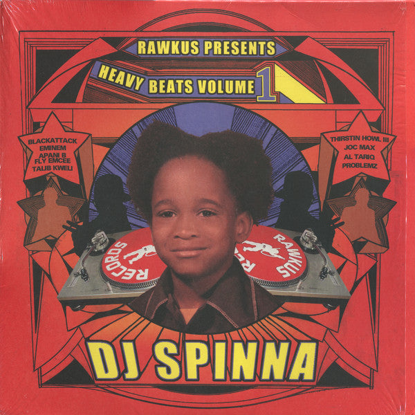 DJ Spinna- Rawkus Presents Heavy Beats Volume 1, Second Hand 2LP Vinyl Record