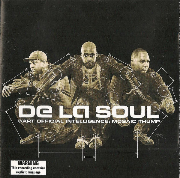 De La Soul- Art Official Intelligence- Mosiac Thump, Second Hand Compact Disc