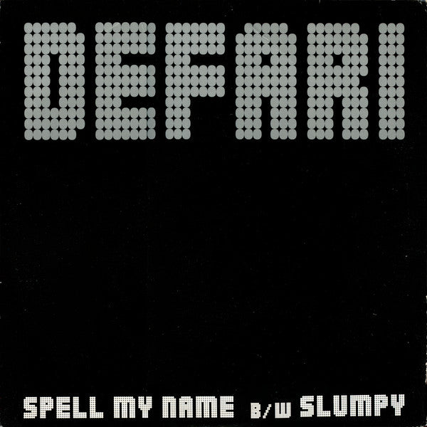 Defari- Spell My Name, Second Hand 12 Inch Vinyl