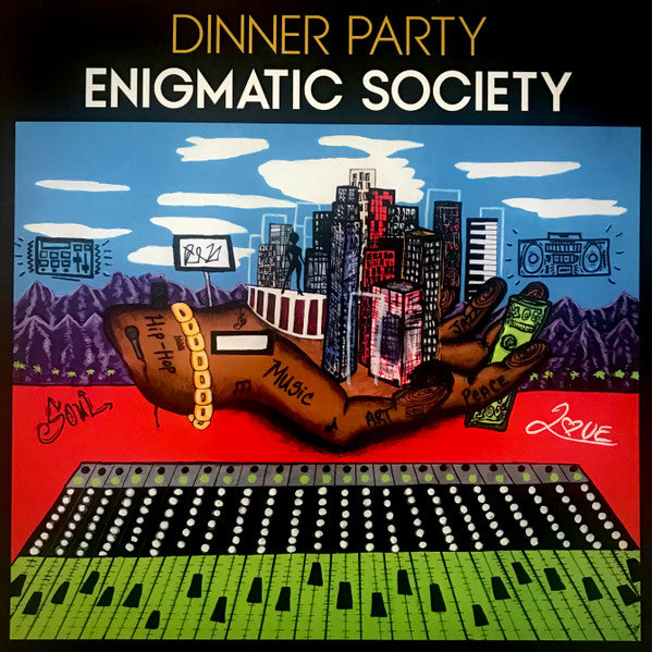 Dinner Party- Enigmatic Society, New Coloured Vinyl
