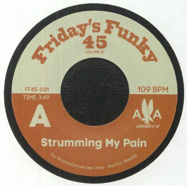 Double A- Strumming My Pain & So Sorry, New 7 Inch Single