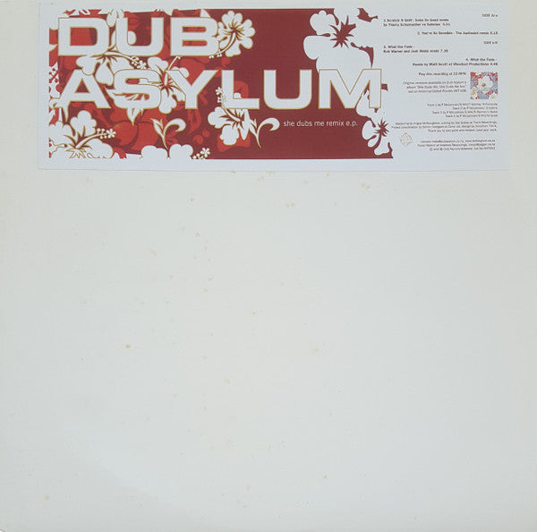 Dub Asylum- She Dubs Me Remix EP, Second Hand 12 Inch Single