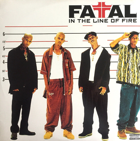 Fatal- In The Line Of Fire, Second Hand 2LP Vinyl Record