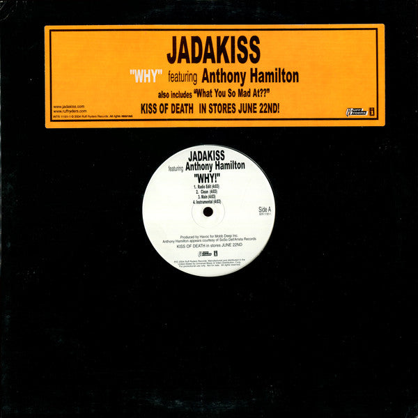 Jadakiss- Why? Second Hand 12 Inch Single