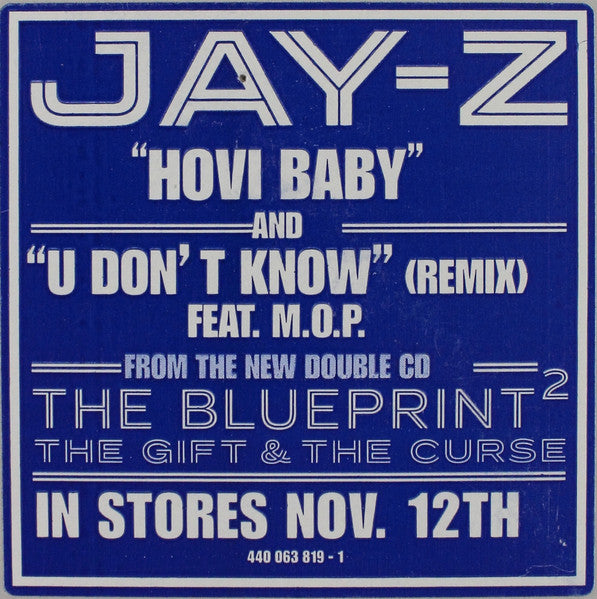 Jay Z- Hovi Baby, Second Hand 12 Inch Single