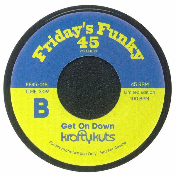 Krafty Kuts- Humpty Nas & Get On Down, New 7 Inch Single