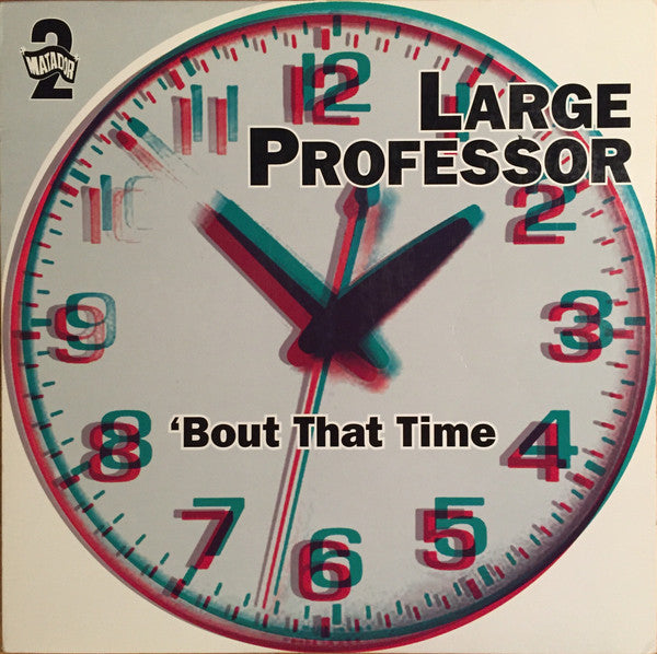 Large Professor- Bout That Time, Second Hand 12 Inch Single