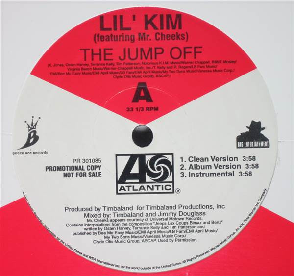 Lil Kim- The Jump Off, Second Hand 12 Inch Single