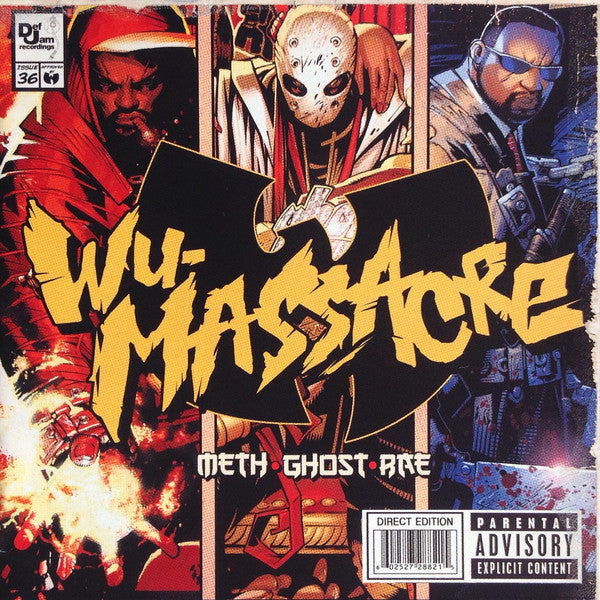 Meth, Ghost & Rae- Wu Massacre, Second Hand Compact Disc