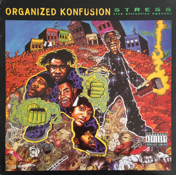 Organized Konfusion- Stress(The Extinction Agenda), Second Hand Vinyl Record