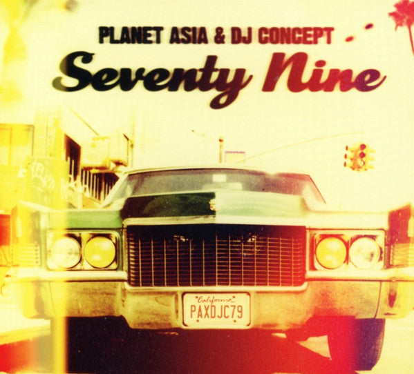 Planet Asia & DJ Concept- Seventy Nine, Second Hand Coloured Vinyl Record