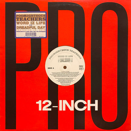 Poor Righteous Teachers- Word Iz Life, Second Hand 12 Inch Single