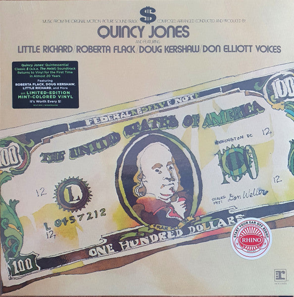 Quincy Jones- Dollar $ Soundtrack, New Coloured Vinyl Record