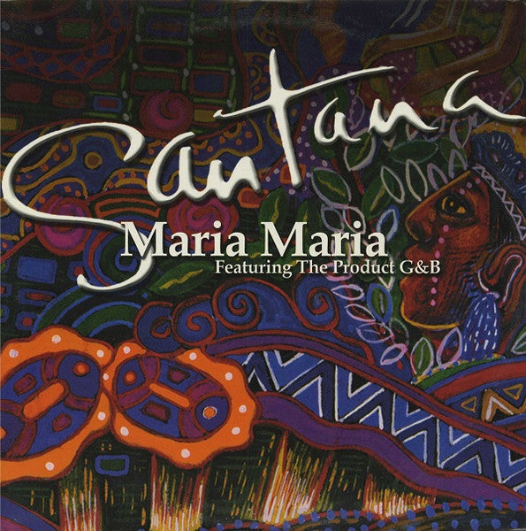 Santana- Maria Maria, Second Hand 12 Inch Single
