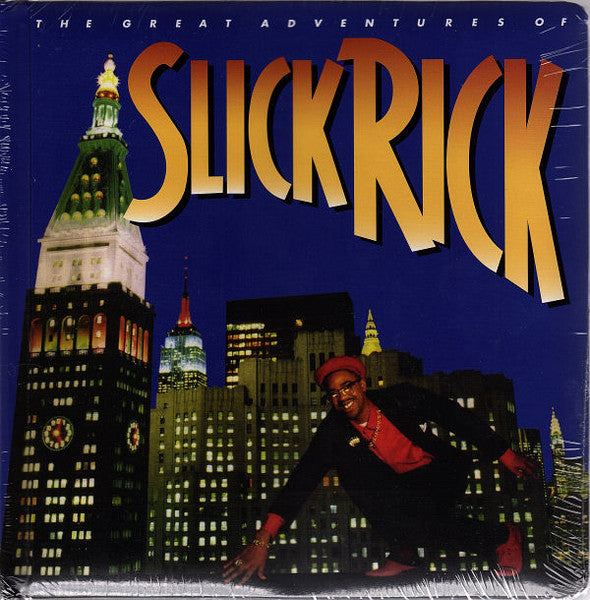 Slick Rick- The Great Adventures Of..., Second Hand Hardcover Book & Compact Disc