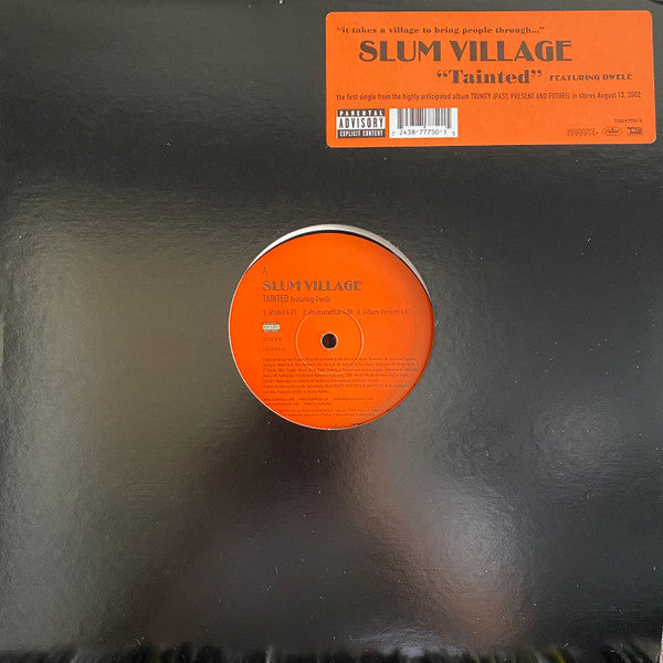 Slum Village- Tainted, Second Hand 12 Inch Single