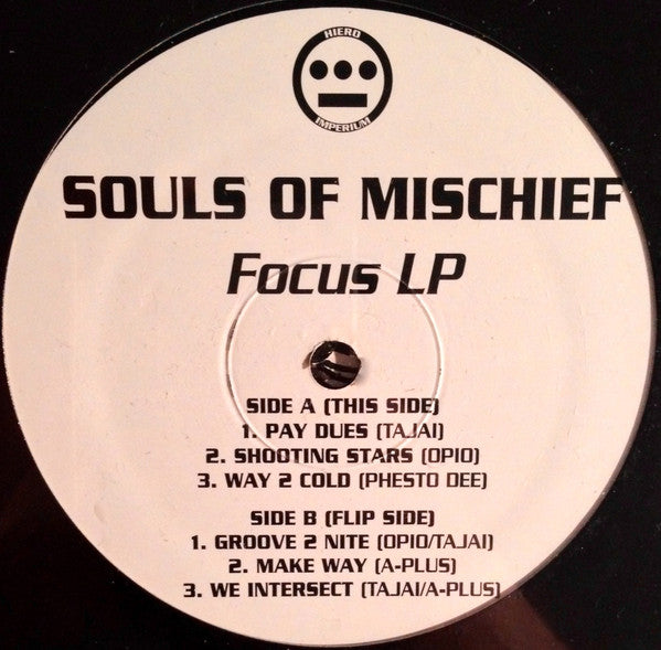 Souls Of Mischief- Focus LP, Second Hand 2LP Vinyl Record