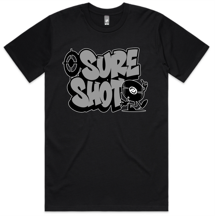 Sure Shot OG Tee / Black / Grey