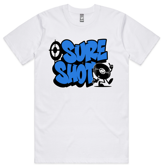 Sure Shot OG Tee / White / Blue