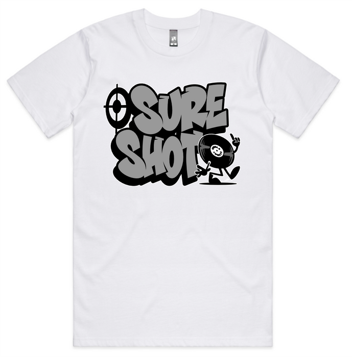 Sure Shot OG Tee / White / Grey