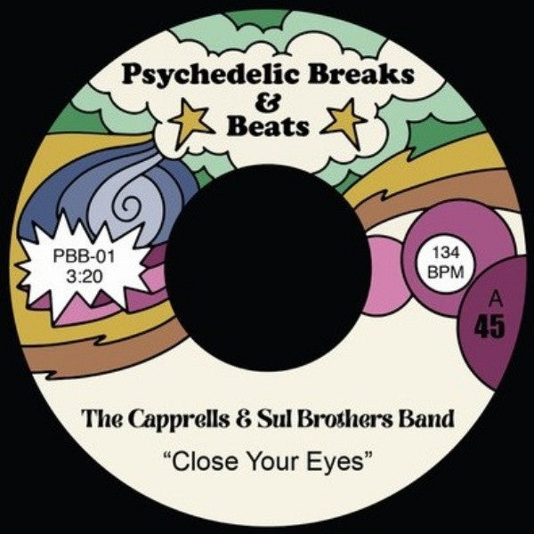 The Capprells & Sul Brothers Band/The Inner Thumb- Close Your Eyes/Soul Submarine, New 7 Inch Single