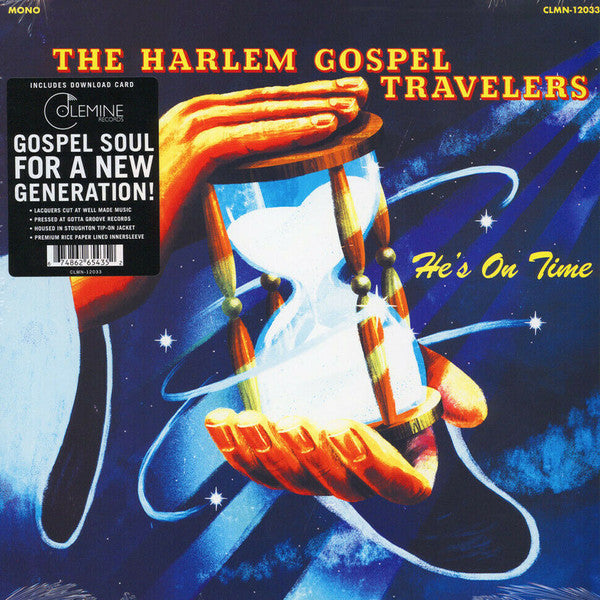 The Harlem Gospel Travelers- He's On Time, New Vinyl Record