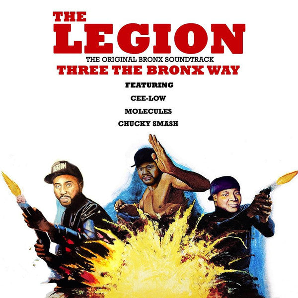 The Legion- Three The Bronx Way, New Vinyl Record