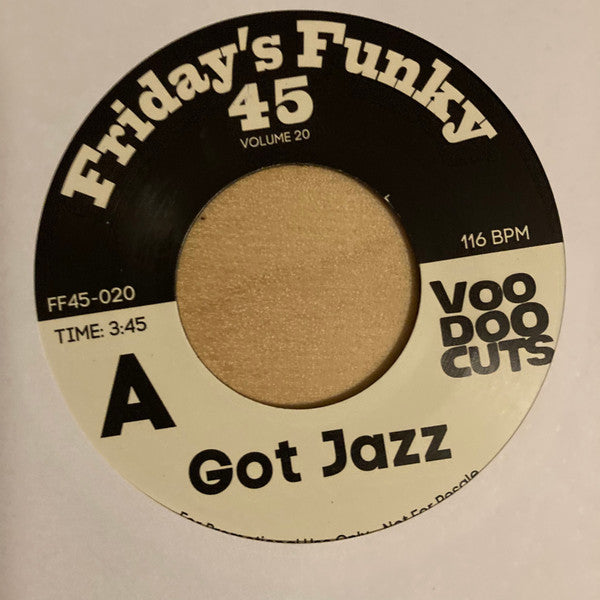 Voodoocuts- Got Jazz & Got Soul, New 7 Inch Single