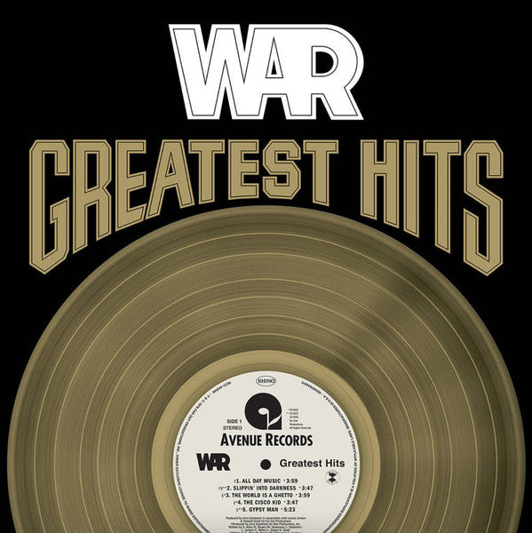War- Greatest Hits, New Coloured Vinyl Record