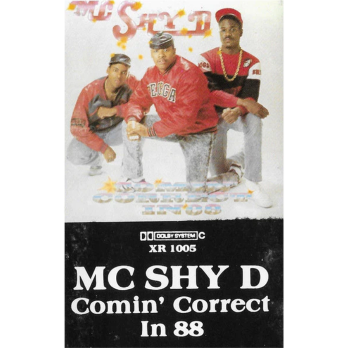 MC Shy D- Comin' Correct In 88, New Sealed Cassete