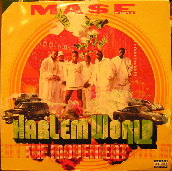 Mase Presents Harlem World- The Movement, Secondhand 2LP Vinyl Record.